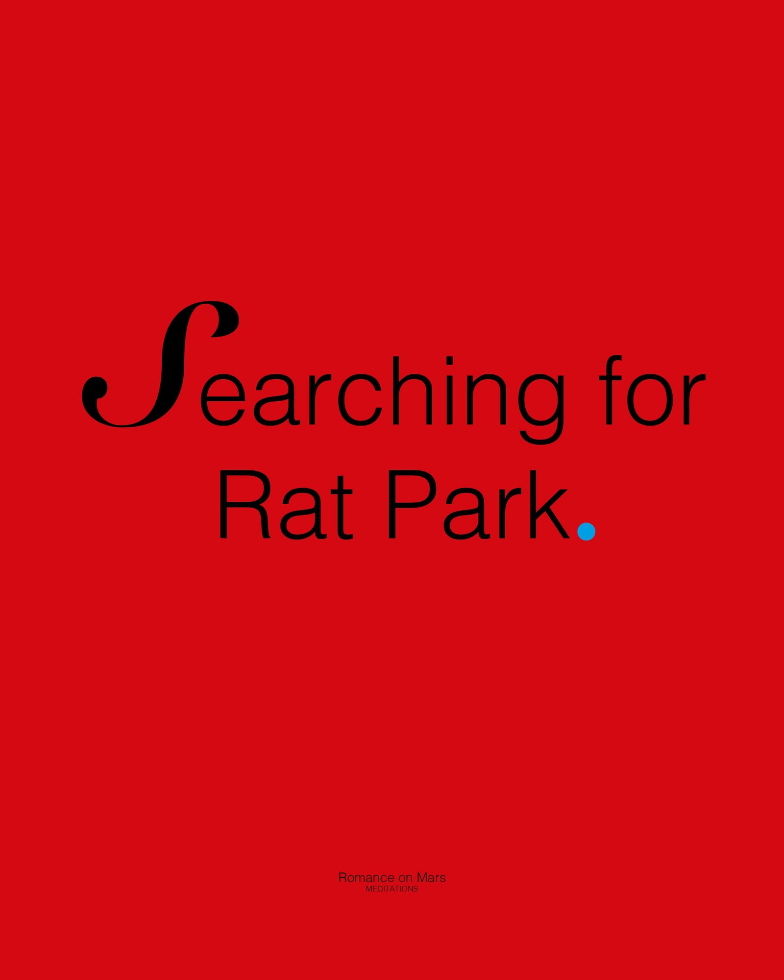 Searching for Rat Park