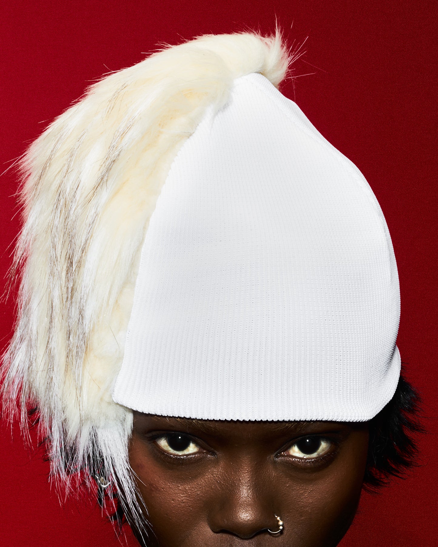 Fifty fur, White